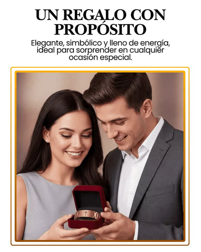 Brazalete Magnético de Cobre: La Unión Perfecta Entre Fuerza, Fe y Bienestar